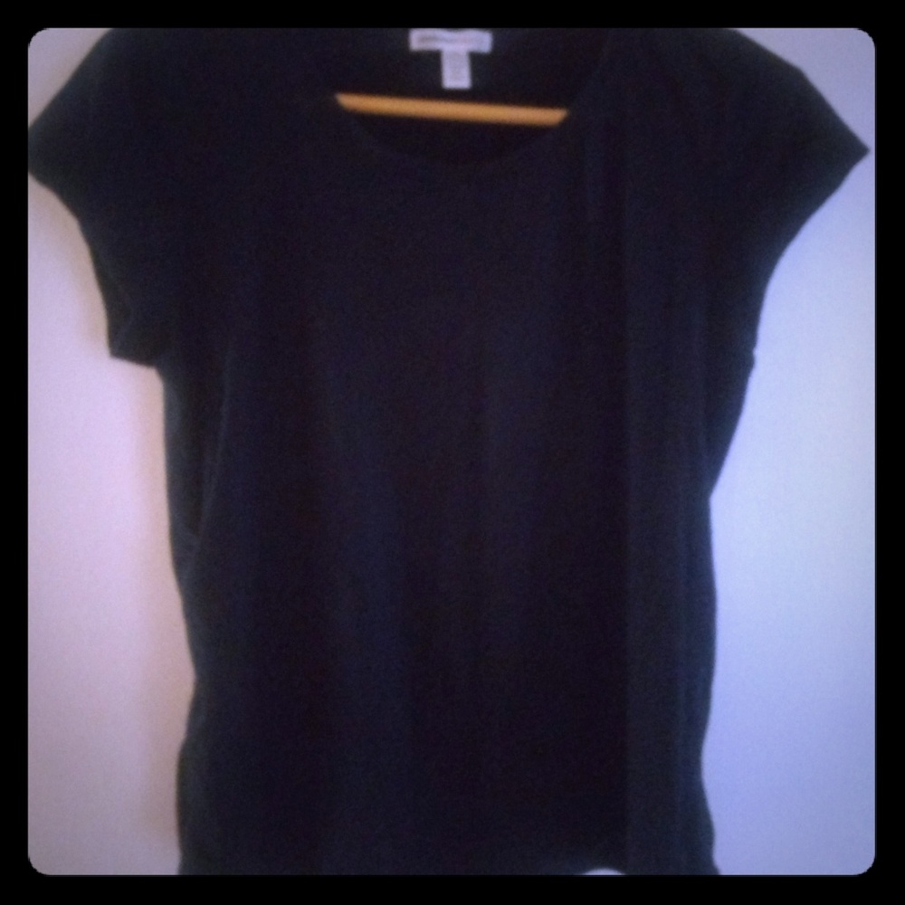 Black Ambience Maternity Tee Shirt